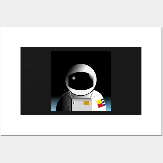 We're floating out in space... Wall Art by DavidASmith